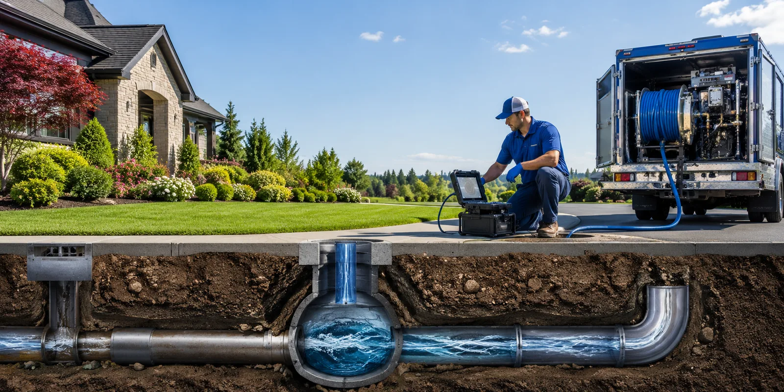 Drainage restoration information for New London, TX